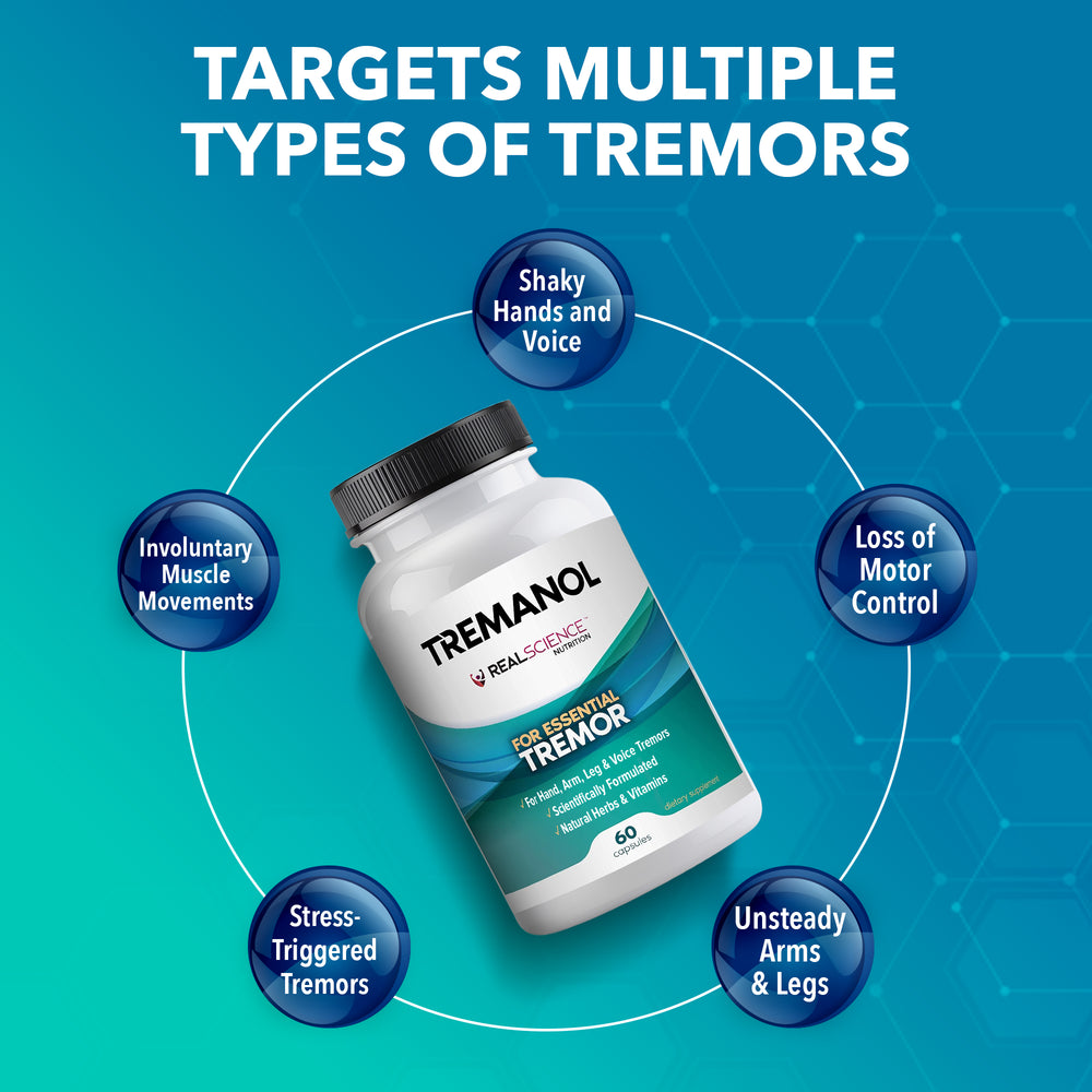 Tremanol - Natural Aid for Essential Tremor – Real Science Nutrition