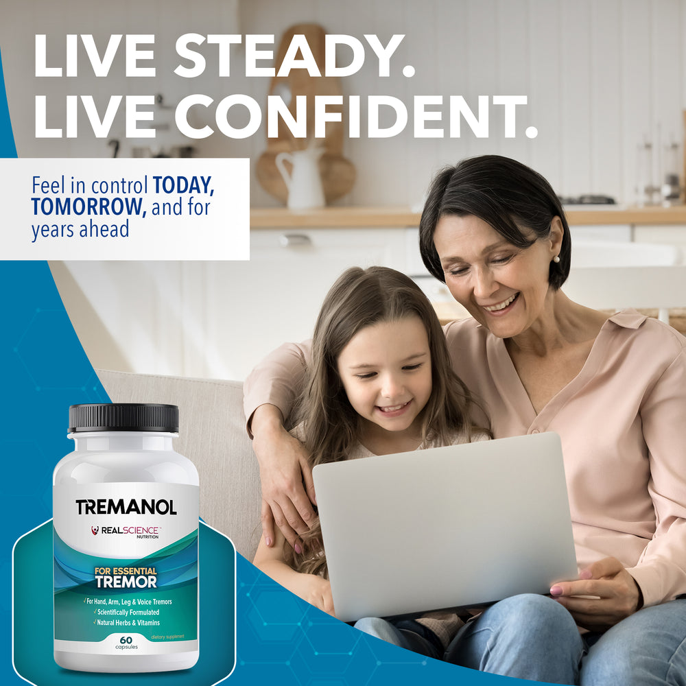 Tremanol - Natural Aid for Essential Tremor – Real Science Nutrition