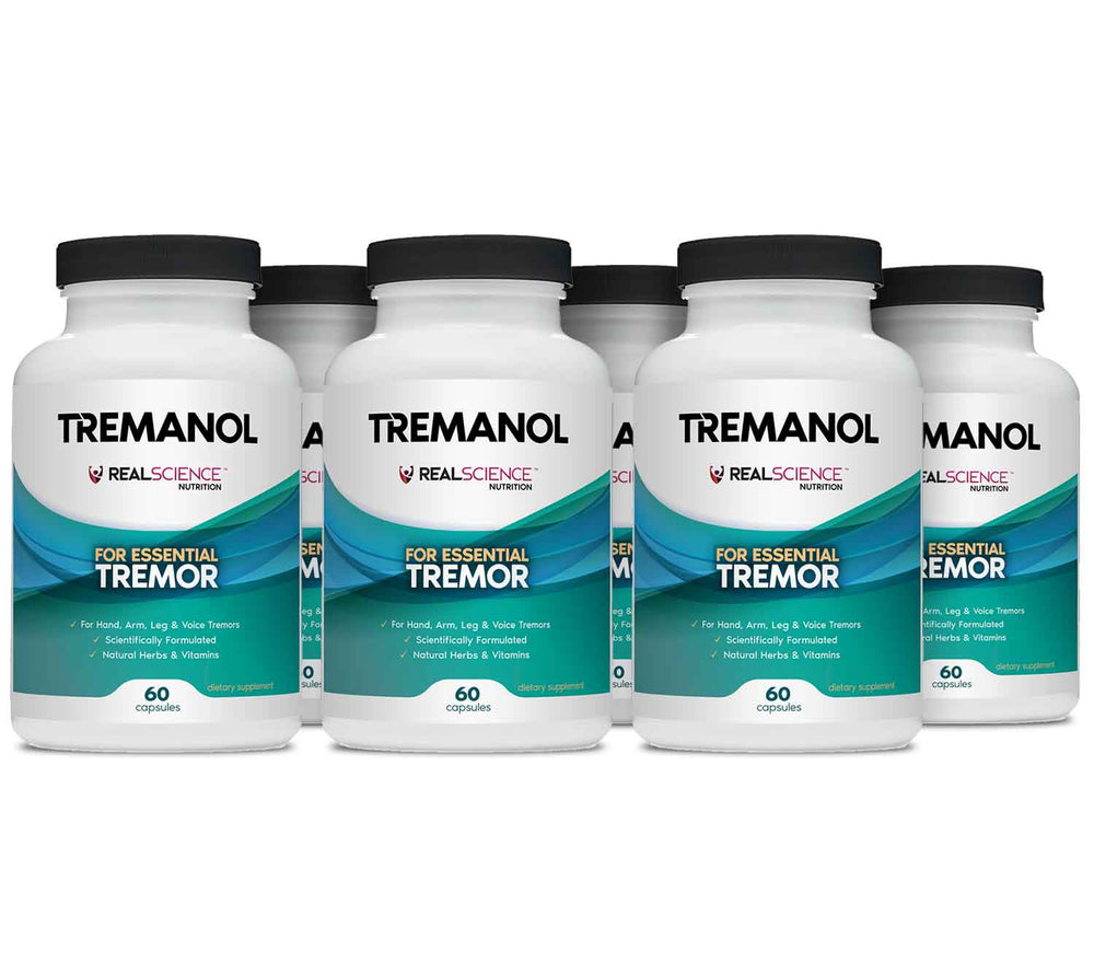 Tremanol - Natural Aid for Essential Tremor - Pack of 6